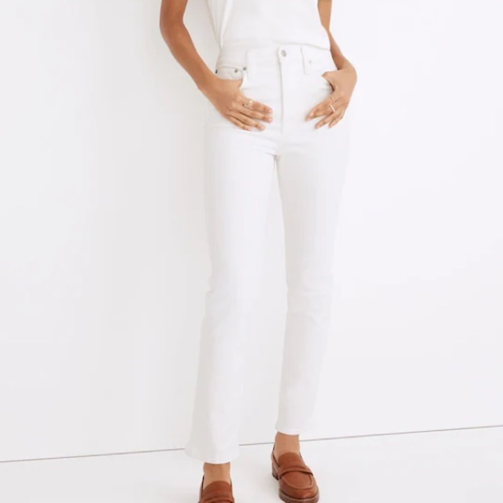 Madewell The Perfect Vintage Jean in Tile White